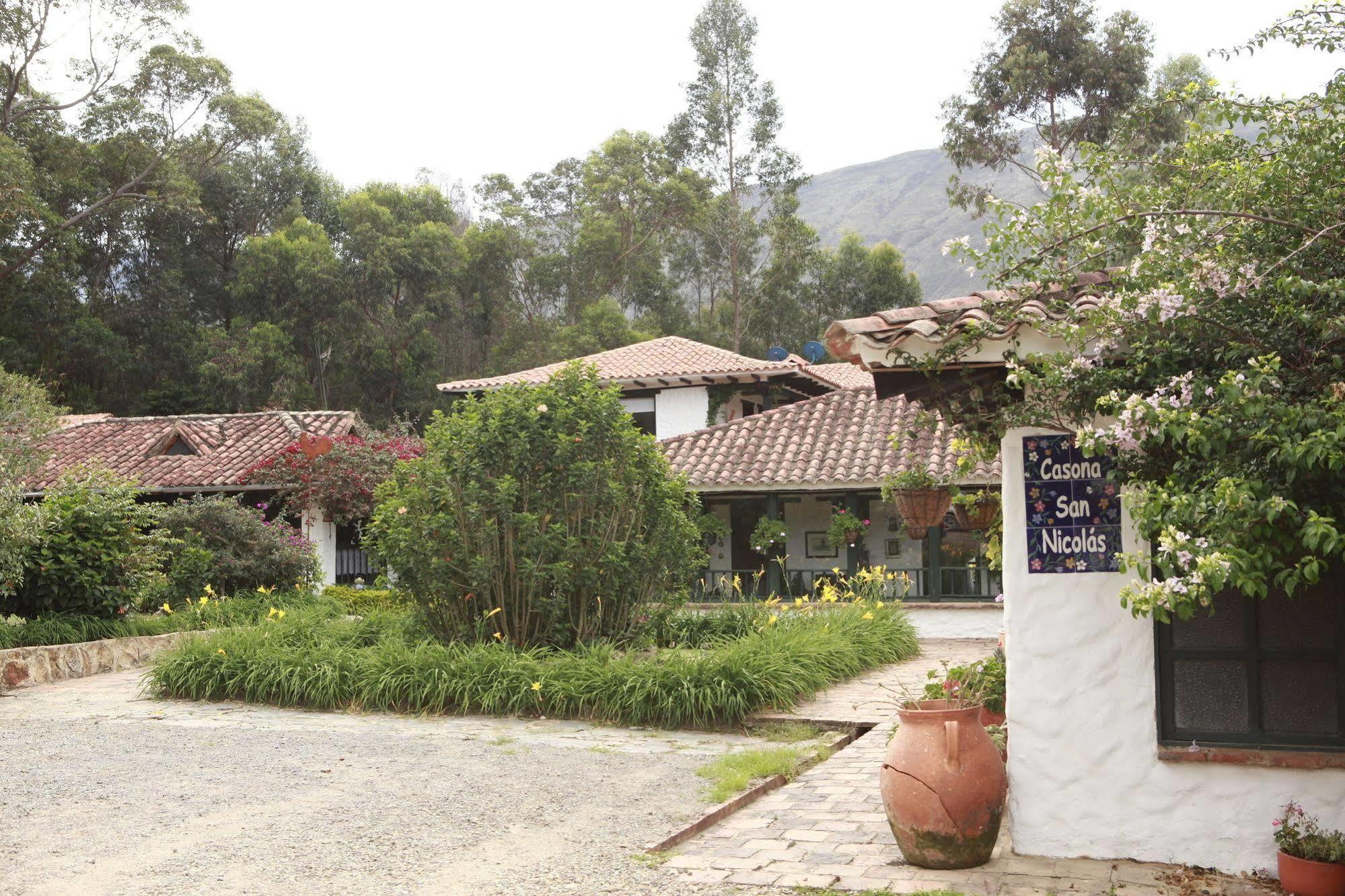 Casa San Nicolas Villa de Leyva Eksteriør billede