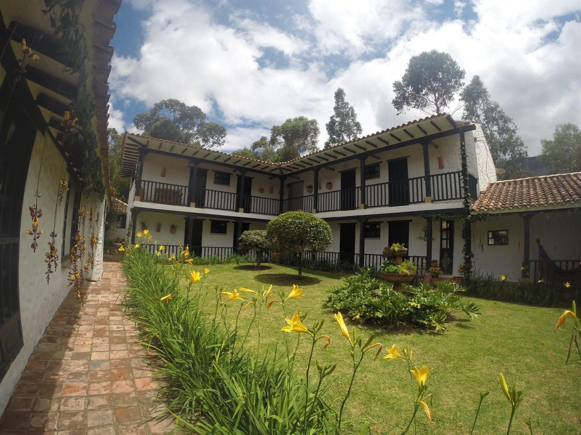 Casa San Nicolas Villa de Leyva Eksteriør billede