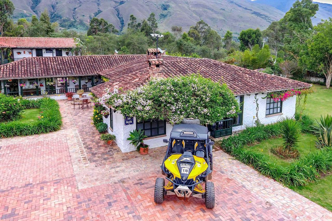 Casa San Nicolas Villa de Leyva Eksteriør billede